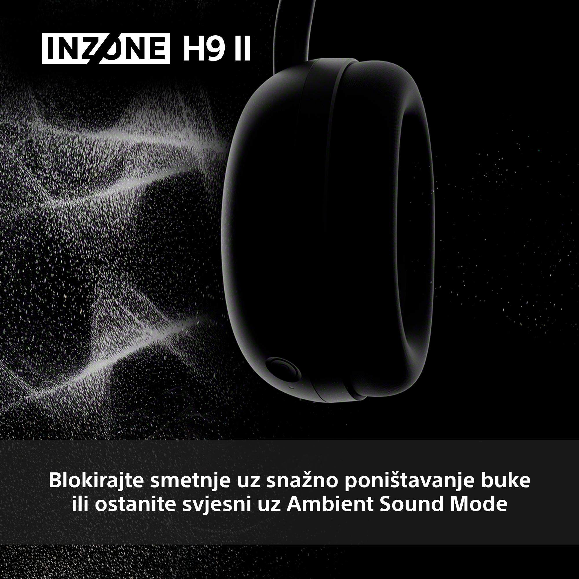 Naglavne gamerske slušalice SONY INZONE H9 II crne